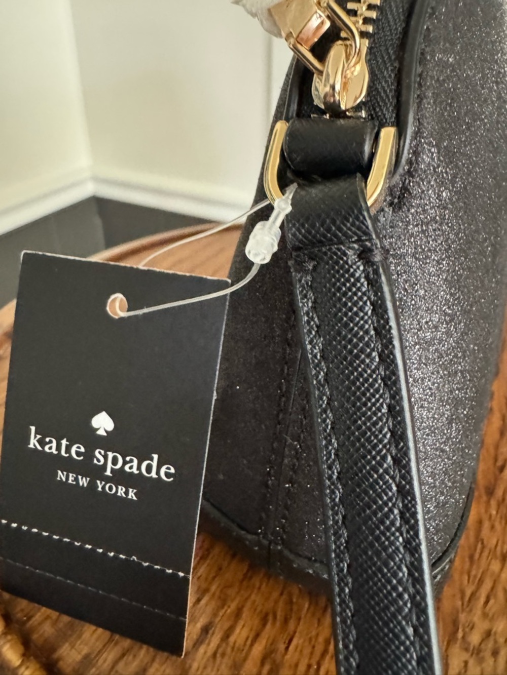 Kate Spade Small Dome Tinsel Glitter Cross-body - Picture 9 of 9